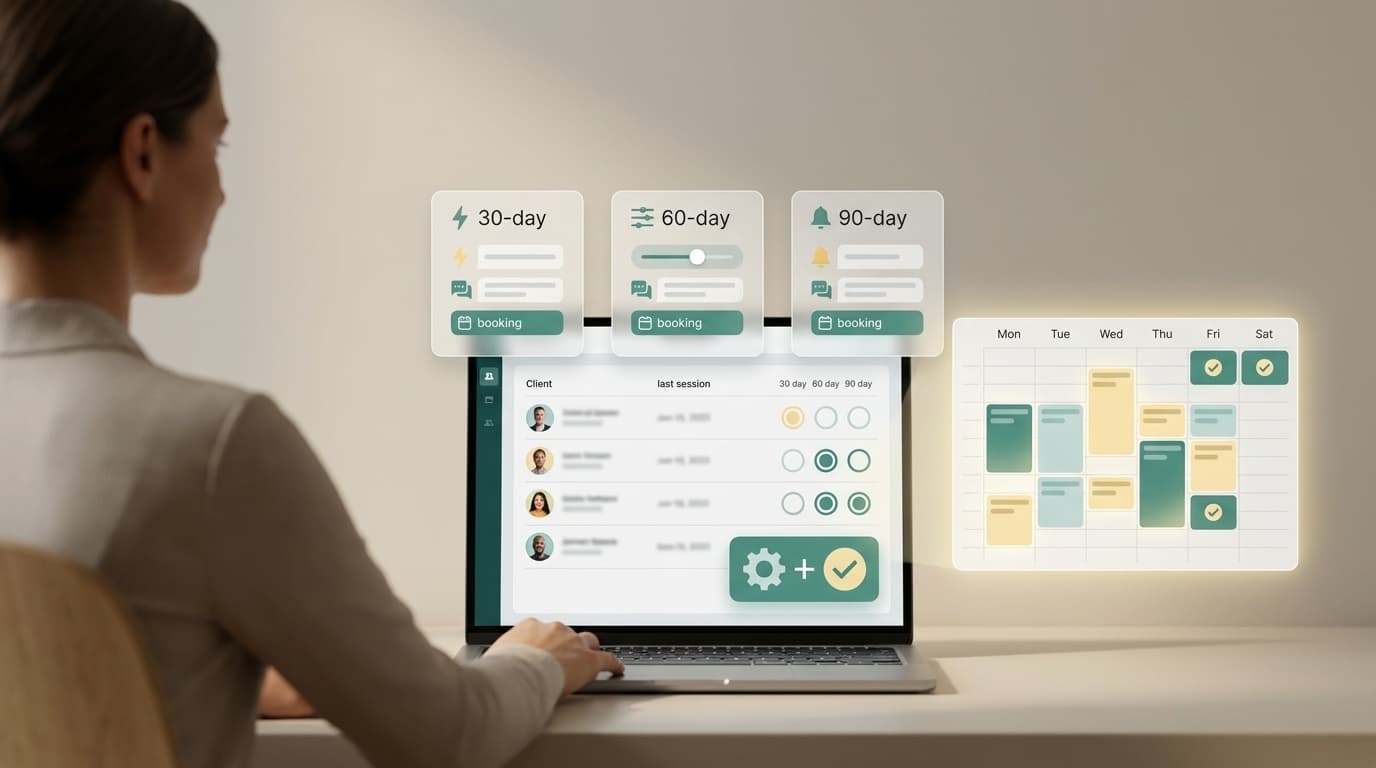 3 flujos simples para reactivar clientes que dejaron de agendar contigo