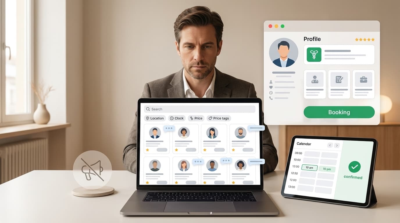 Cómo aparecer donde tus clientes ya están buscando profesionales (sin pagar anuncios)